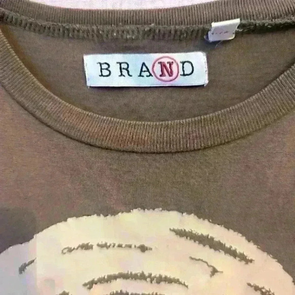 Men's Cotton Brand Green T-shirt -  size Medium - Picture 3 of 6